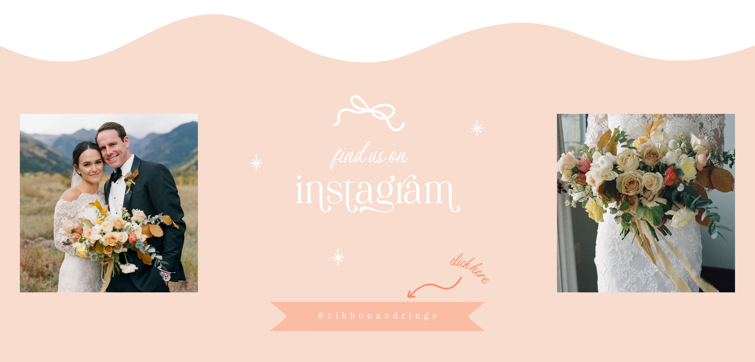 Follow Us On Instagram for Fun Wedding Inspiration and Ideas
