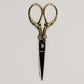 Gold Finish Flat Lay Styling Scissors for Wedding Photography