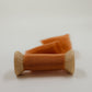Rust color ribbon for wedding invitations