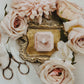 Gold Vintage Inspired Ring Dish Jewelry Styling Tray for Flat Lay Photography Wedding Details