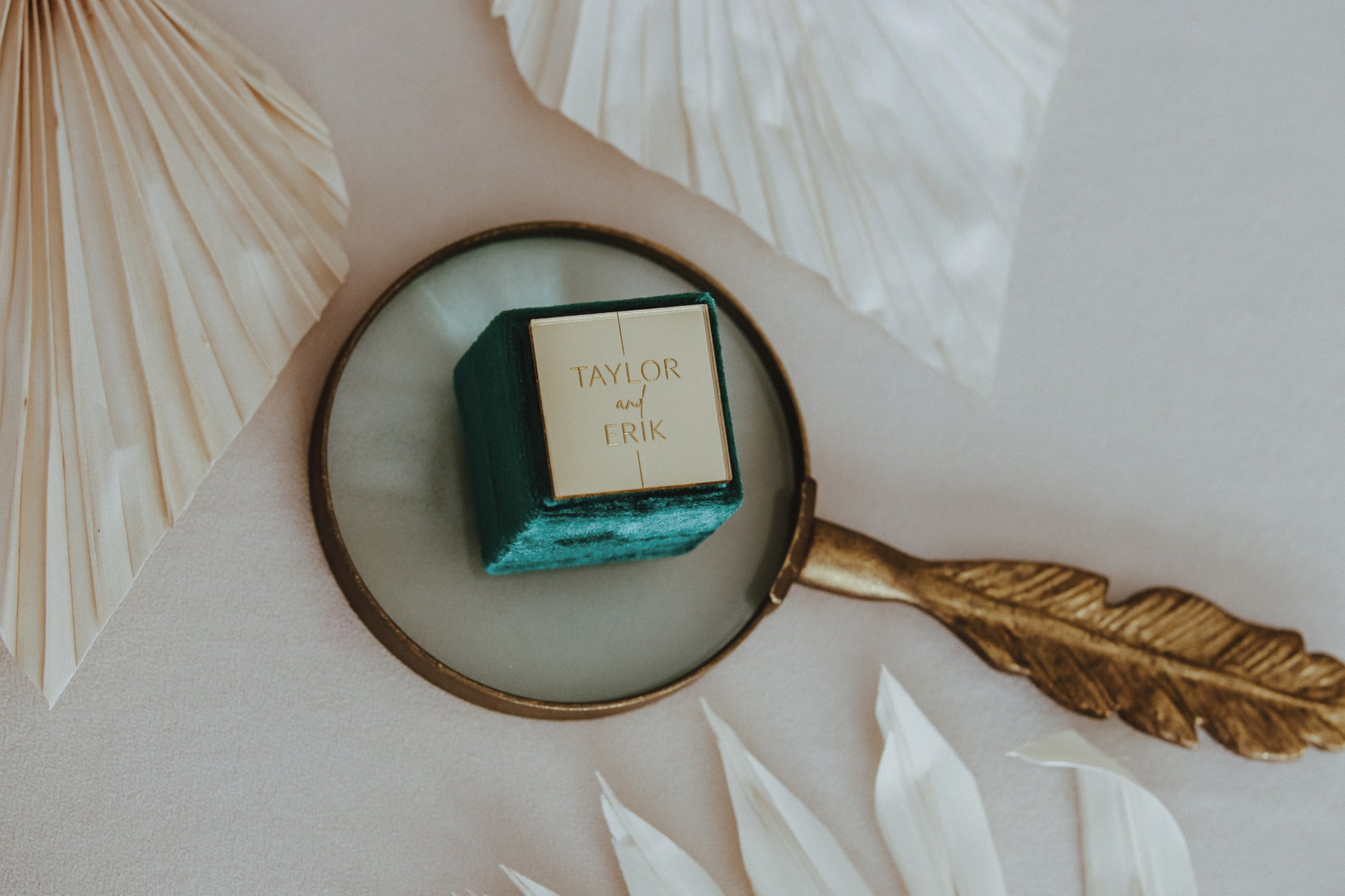 Give Her the Proposal of her Dreams When You Pop the Question with a Personalized Ring Box in Beautiful Velvet