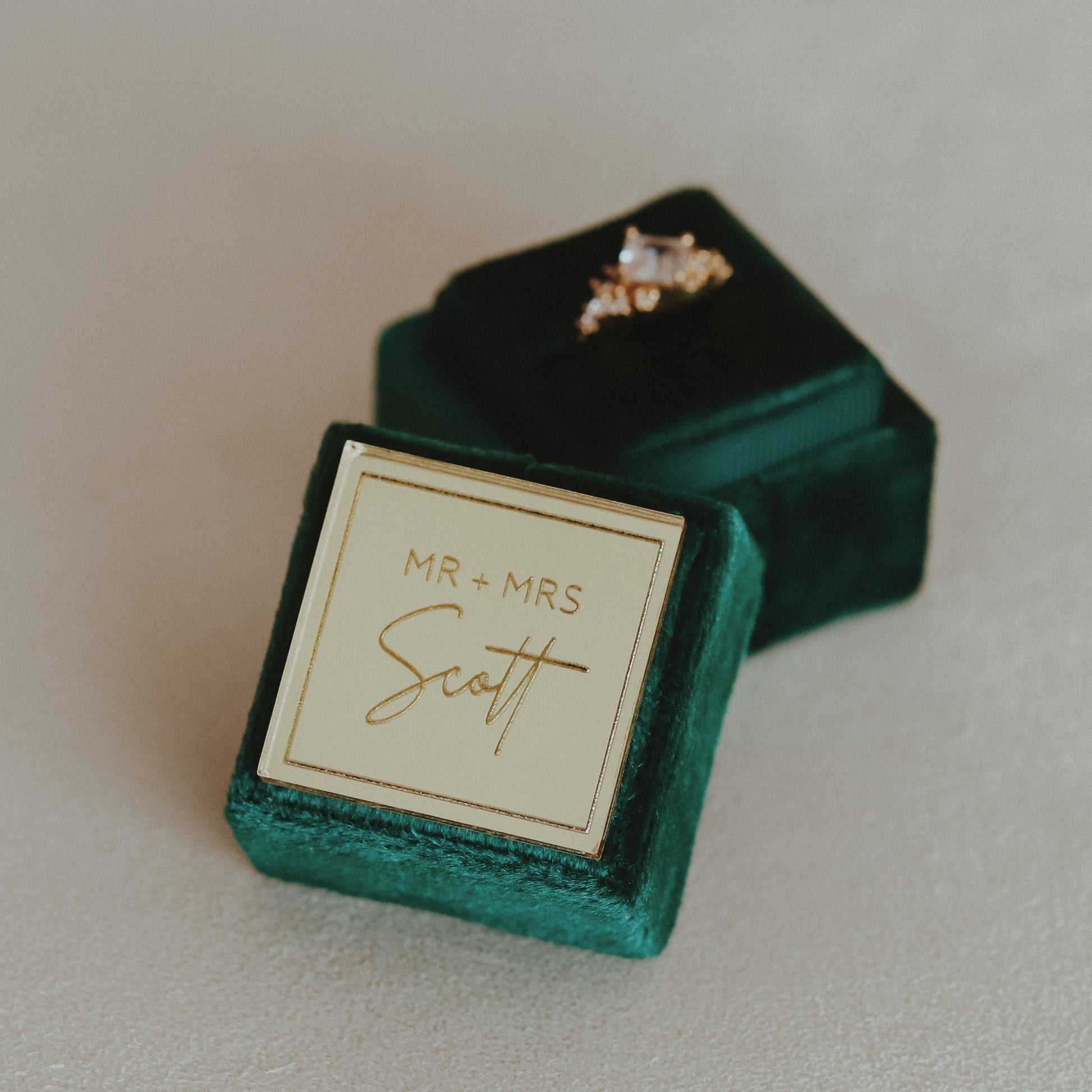 Propose in Style with a Perfectly Personalized Ring Box for Popping the Question and Get Ready for Some Happy Tears and a Big Yes