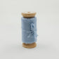 Blue silk ribbon for wedding invitations and bouquet