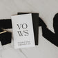 Handmade vow books with names and date, featuring a soft touch cover, available in various colors