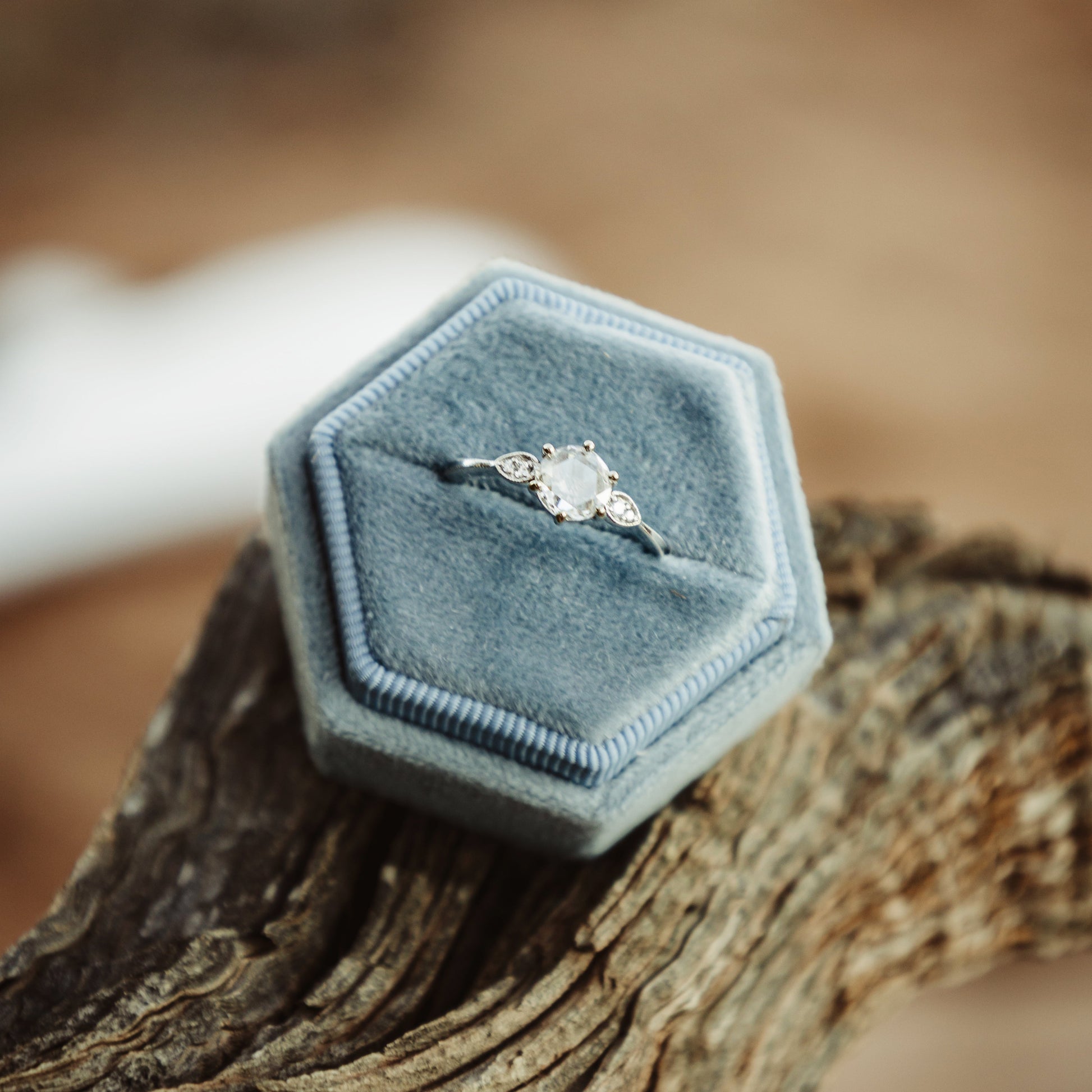 Hold Your Rings in this Soft Ring Bearer Box from Ribbon & Rings Available in Any Color Your Heart Desires
