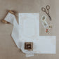 Square Velvet Ring Box for Flat Lay Photography and Wedding Detail Photos