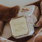 Ring Box Personalized for Bride and Groom Wedding Gift with their Names Engraved