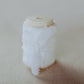Delicate, hand-dyed silk ribbon with a raw edge, used to add a touch of color and texture to wedding detail flat lays