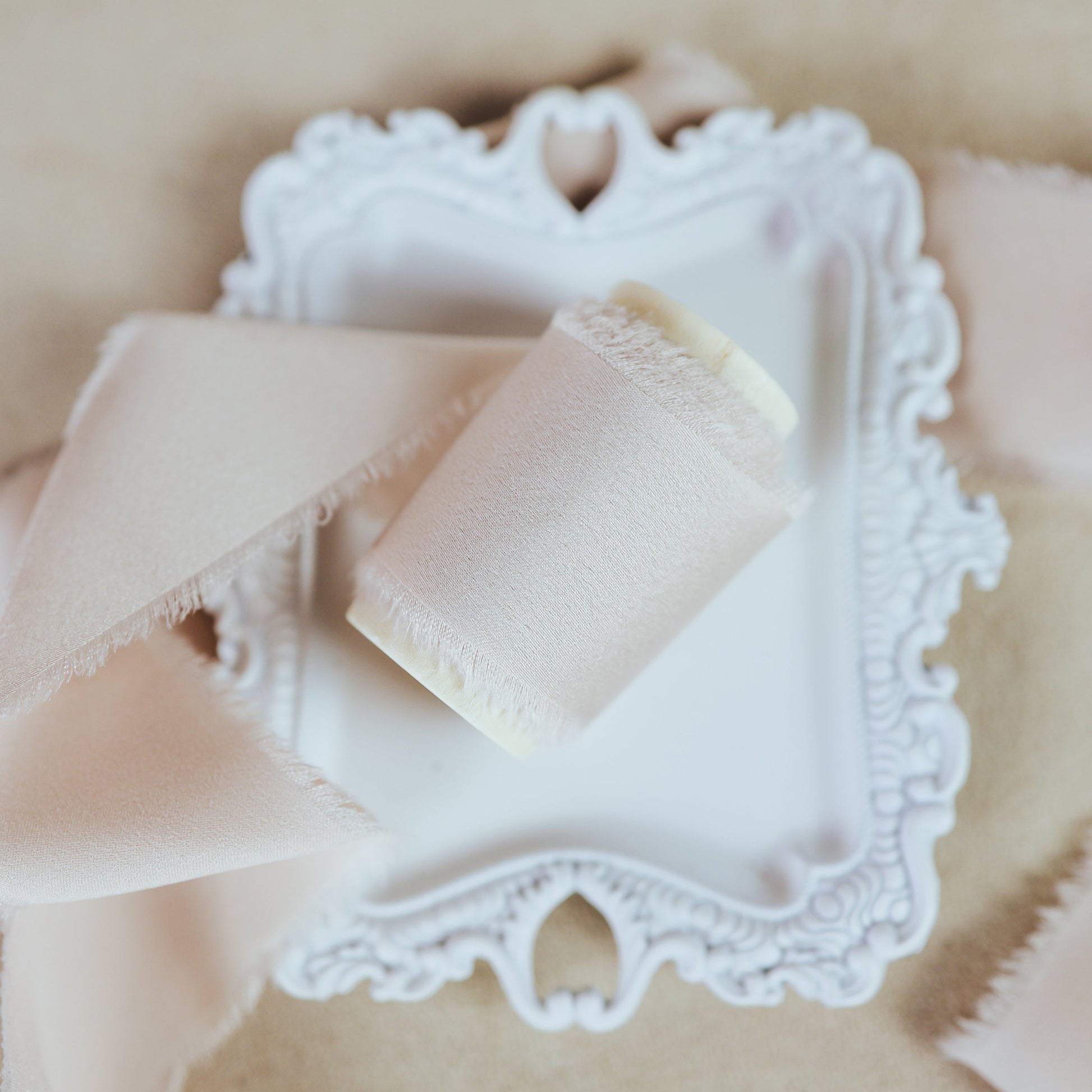 Vintage Inspired Ring Dish Jewelry Tray for Wedding Flat Lays